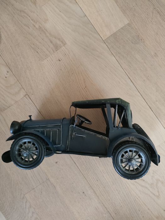 Zestaw 2 aut blaszanych retro dużych