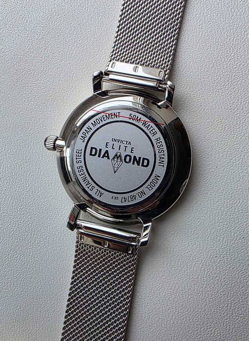 Женские часы Invicta Elite Diamond с бриллиантами 0.32 Carat