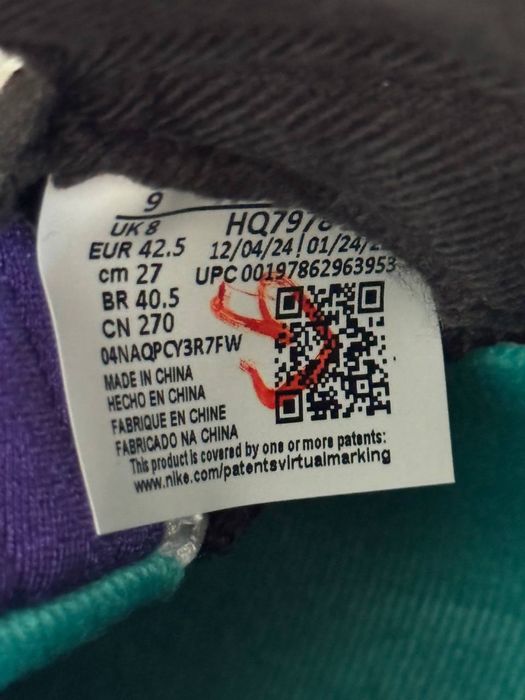 Оригинал Nike Air Jordan 5 Retro OG ‘Grape’ (HQ7978 100) кожание мужские джордан найк белие