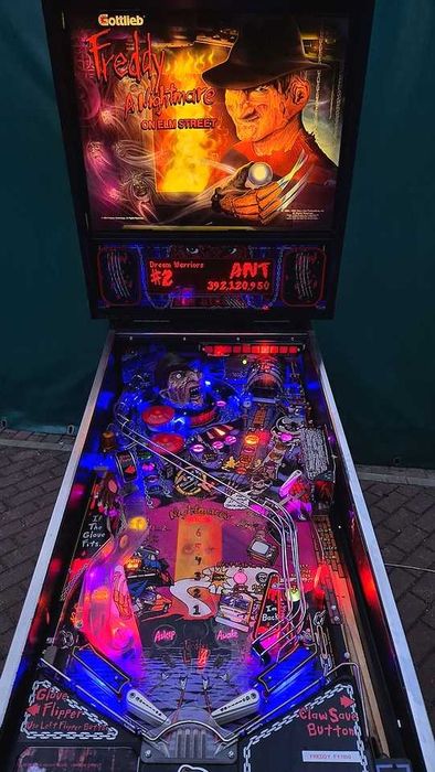 flipper pinball Lethal Weapon 3 i Freddy Nightmare on Elm Street - Stan bdb