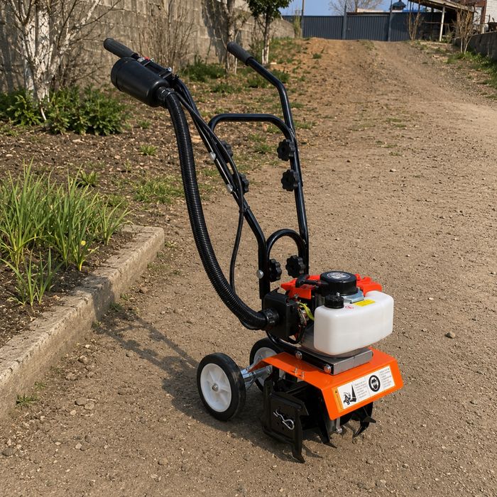 АКЦІЯ! Мотокультиватор Husqvarna 557R. Двухтактний бензокультиватор. Бензиновий культиватор. Мототяпка. Ручний культиватор. Міні-культиватор хускварна