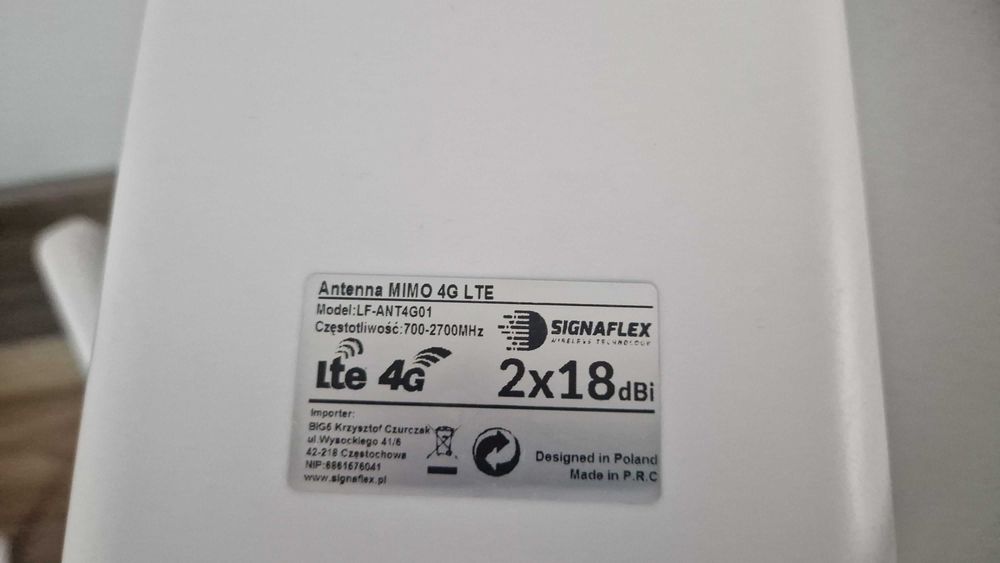 Antena Kierunkowa Mimo 2x18dBi