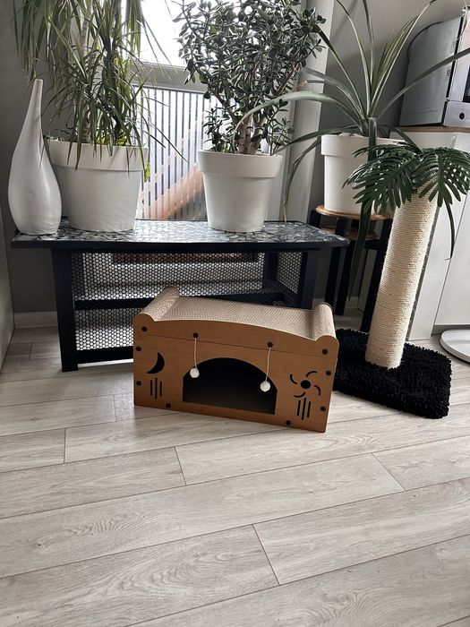 Большой домик для кота когтеточка 60 см (осталось 3 шт )