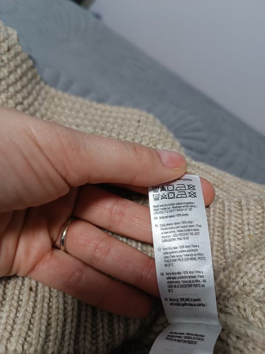 Sweter męski zimowy