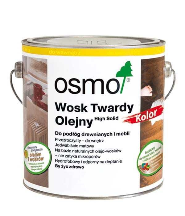 Wosk dekoracyjny, twardy, osmo różne kolory, 0,125 l najtaniej