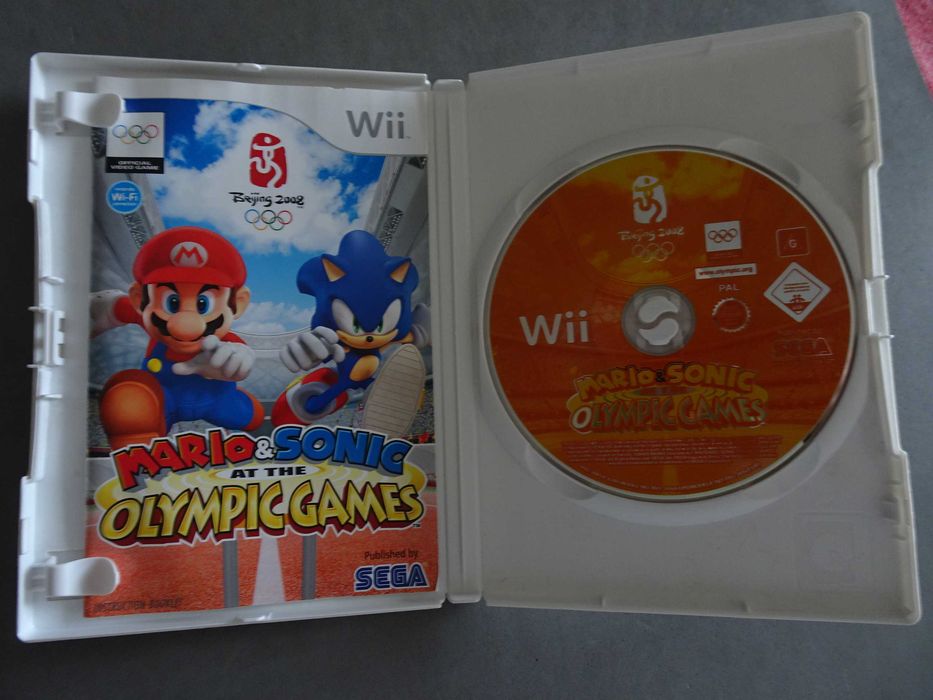 Jogo WII - Mario & Sonic at the Olympic Winter Games Beijing