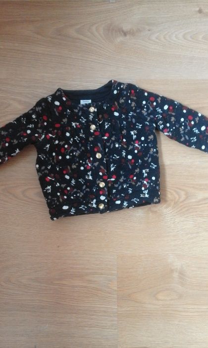 Стеганная кофта для девочки 1 год