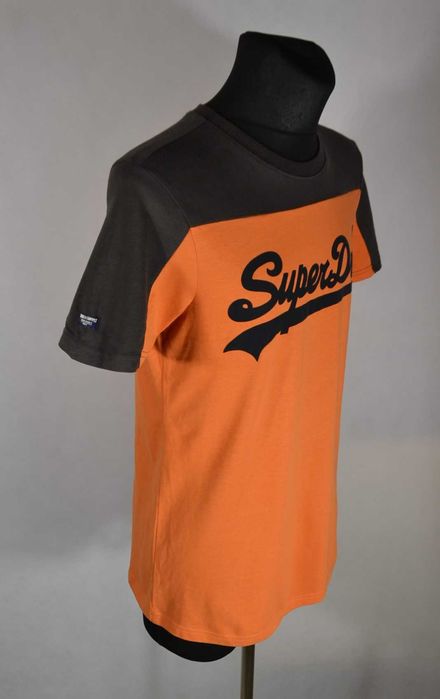 SUPERDRY Colour Block Osaka Team T-shirt Nowa Koszulka Męska S Oryginalna Bawełna
