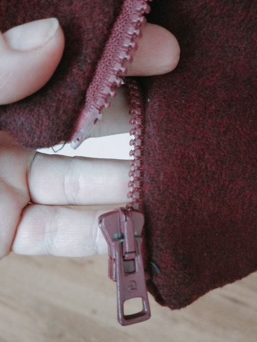 Płaszcz zimowy ozdobne futro