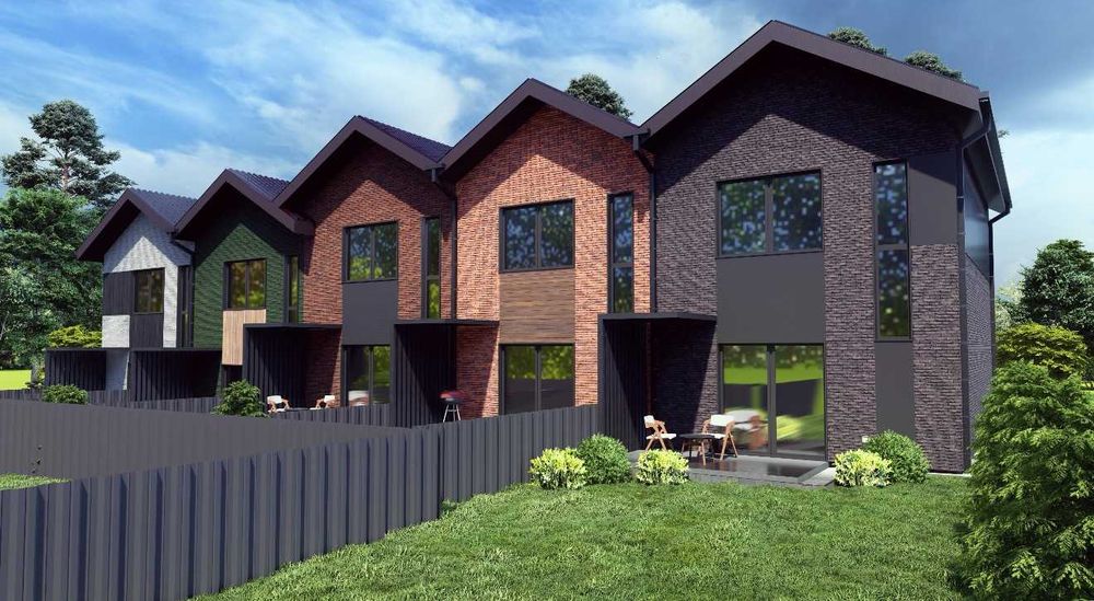 Таунхаус з переднім двором, Чистовим наповненням, Парк Незнайка, ГАЗ