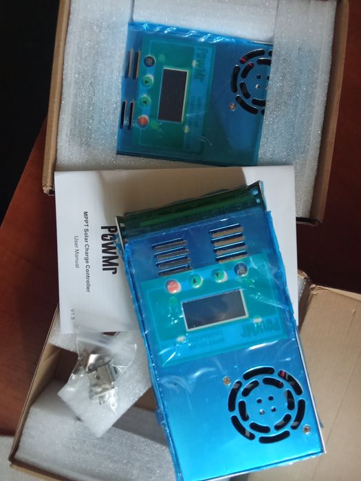 MPPT контроллер 12,24,48В  30А, 60А  MakeSkyBlue  V125 V123 PowMr