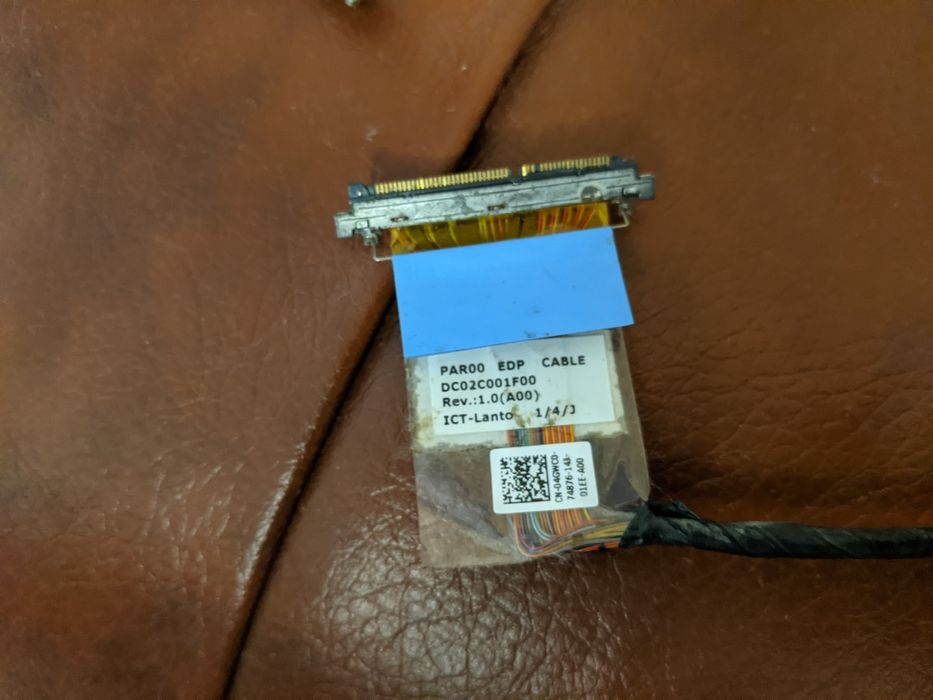 Шлейф матрицы EDP Alienware M17xR3 (rev1.0) DC02C001F00
