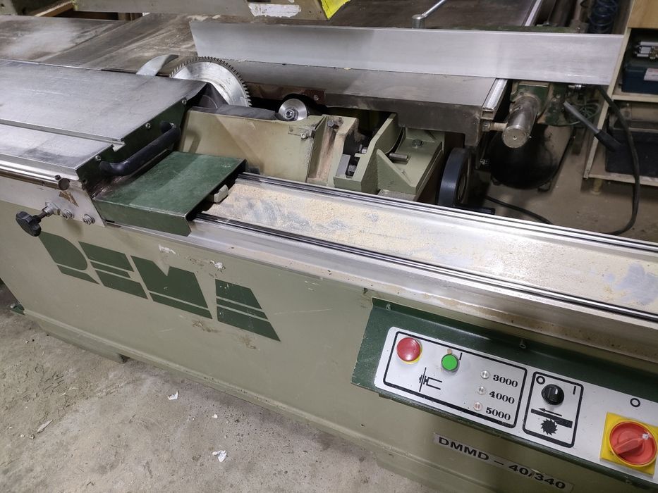 Piła formatowa pilarka Rema , okleiniarka Brandt maszyny stolarskie