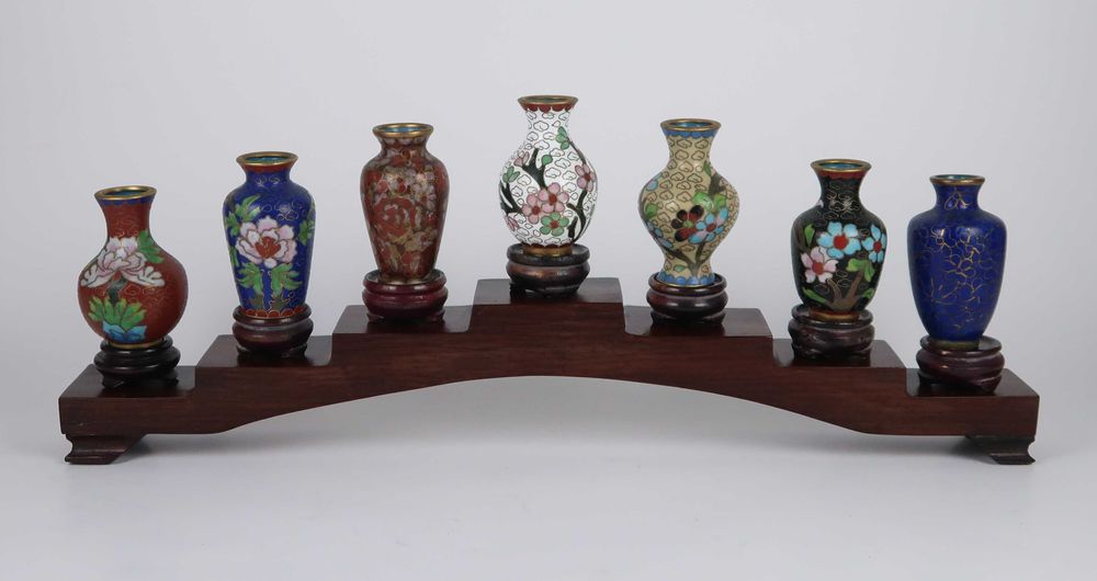 Ponte de Jarrinhas Minitura Cloisonné