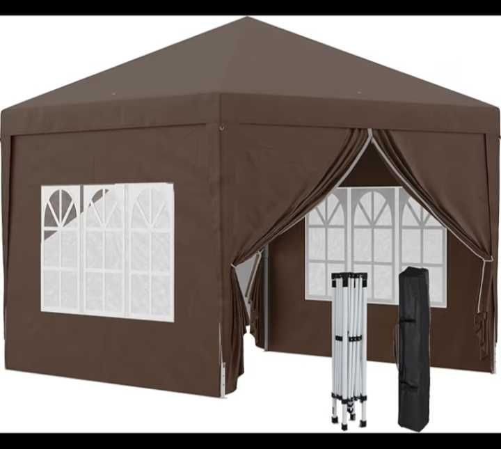 Tendas 3x3 com laterais dobráveis. pop up.tecido Oxford impermeável.