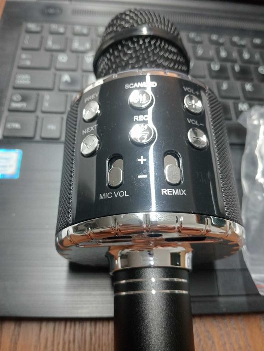 Microfone Karaoke Wireless CT007 (Versão Atualizada REV:3.2) - NOVO