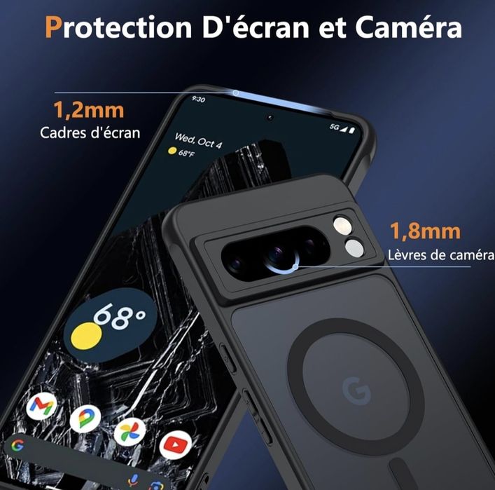 BESINPO Etui ochronne do Google Pixel 8 Pro