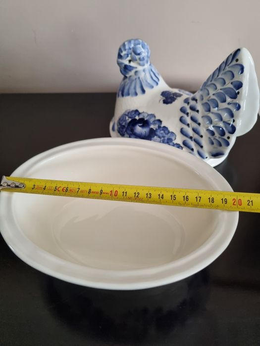 Kura porcelanowa fajans Włocławek