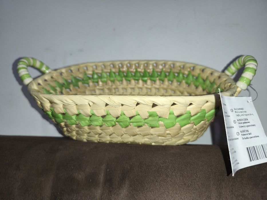 Nowy koszyczek Wiklinowy