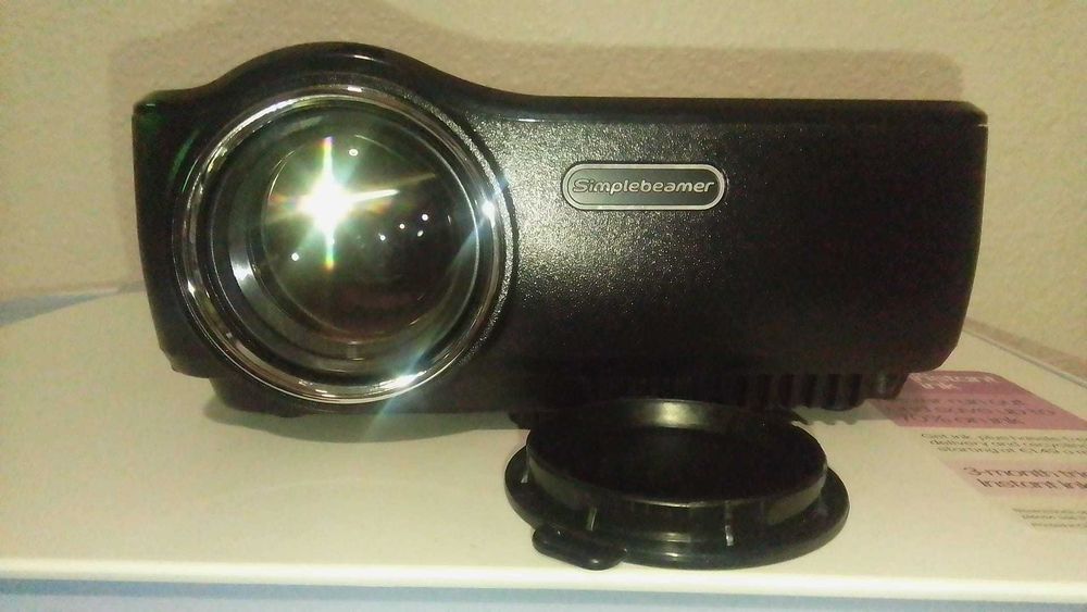 Mini Projetor LED HD 1080p – Novo em Caixa | HDMI/USB | Cinema em Casa