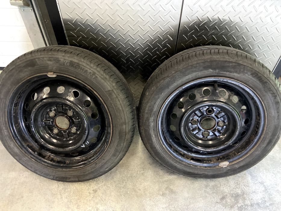 Felgi stalowe 14" + opony letnie 155/65 R14
