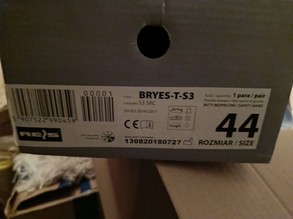 Buty robocze rejs 44