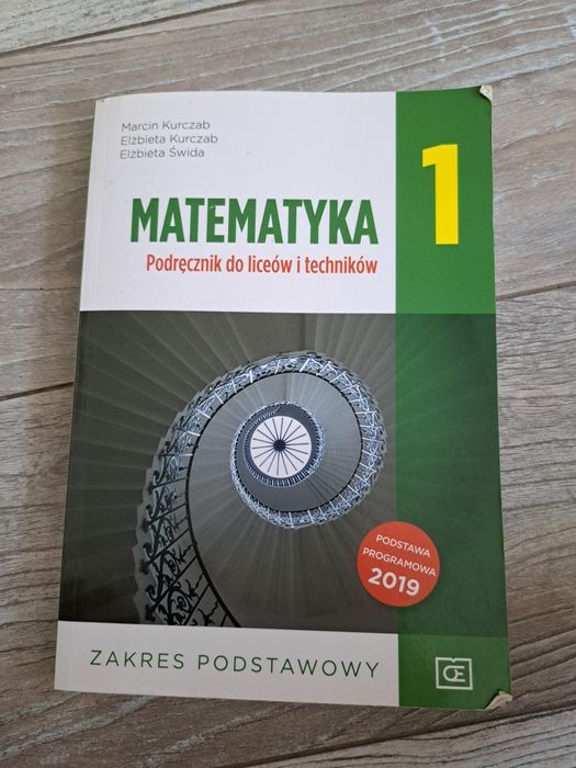Matematyka podręcznik 1