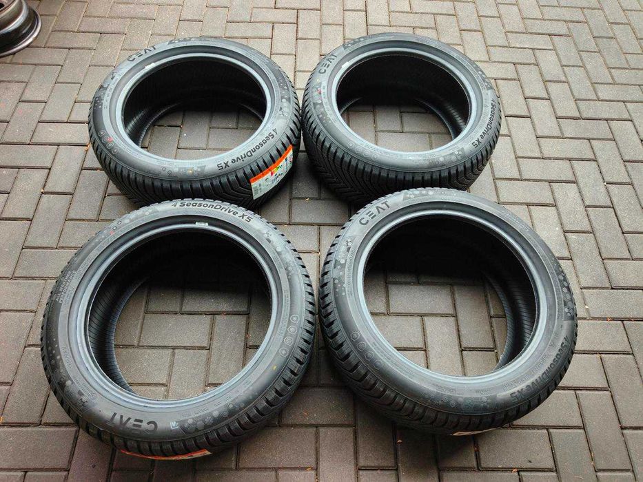 225/50 98V R17 CEAT 4SeasonDrive X5 XL 8mm NOWE 2026r Całoroczne Opony 4szt z Rantem FR Extra Load Gr. PIRELLI Montaż w Cenie!