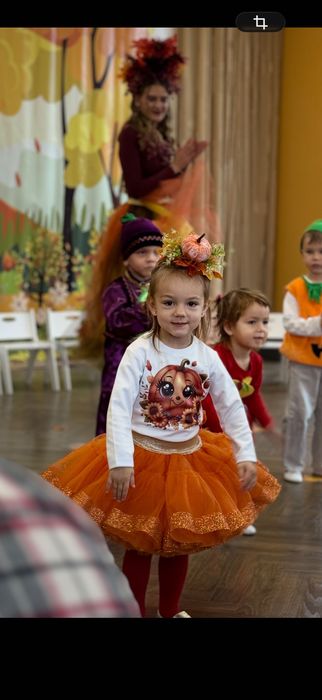 Костюм гарбуза тикви для дівчинки 98 розмір