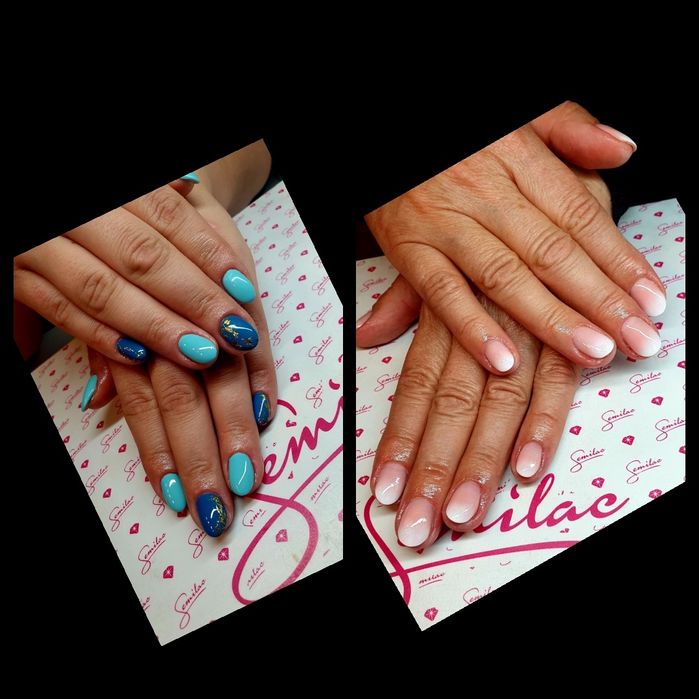 Paznokcie żelowe,hybryda akryl acrylozel Pń Górczyn Grunwald Dębiec