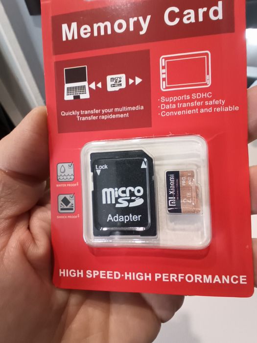 Cartão de memória micro SD Xiaomi 2 TB