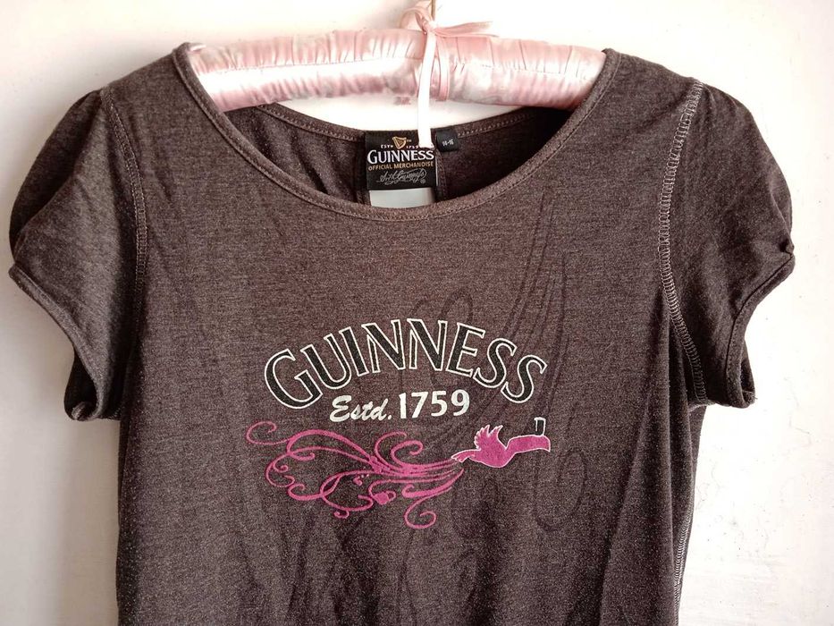 T-shirt mulher oficial Guinness