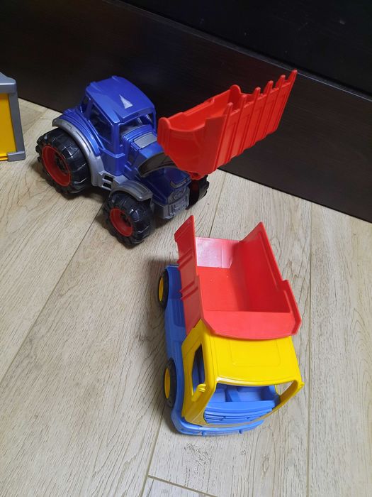 Cat бульдозер самосвал кран інерційна машинка orion трактор іграшки