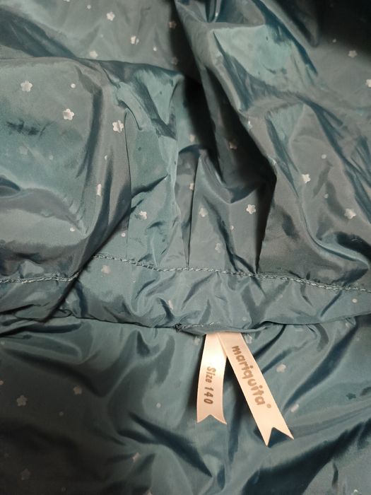 Płaszczyk ocieplany futerkiem