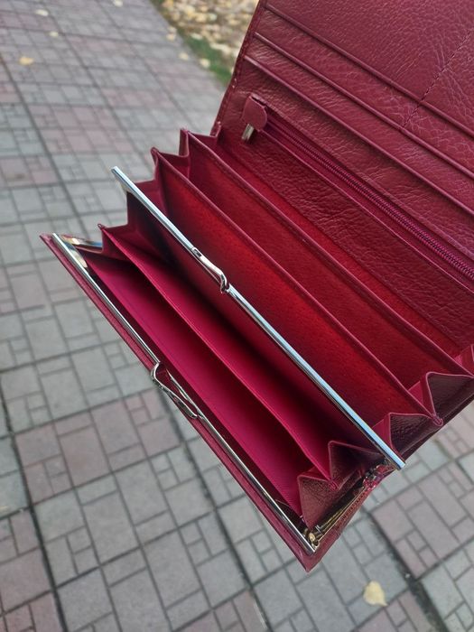 Гаманець жіночий Balisa шкіряний кошелек женский кожаный лаковый лак