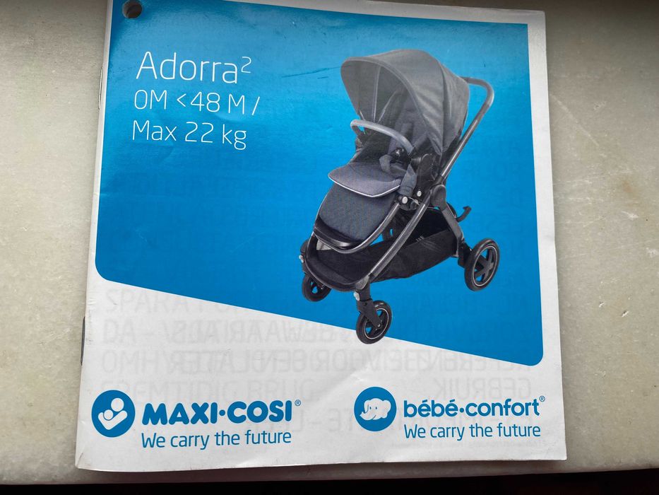 Carrinho de Passeio para bebé Maxi-Cosi Adorra2 cinzento