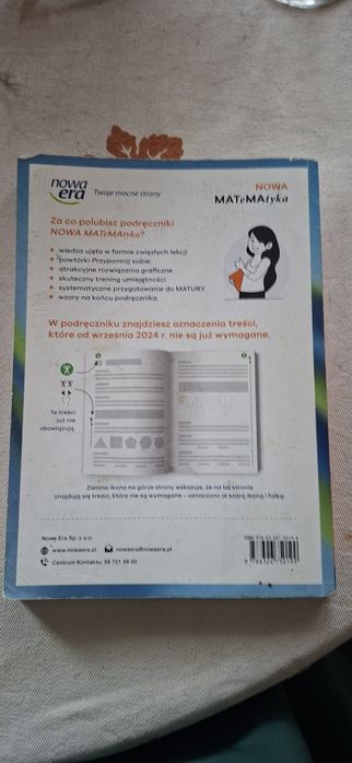 Podręcznik matematyka Nowa era zakres podstawowy