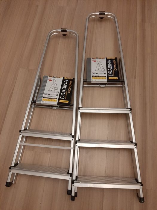 Drabina aluminiowa rozkładana 3,4 stopniowa