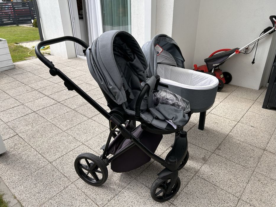 Wózek Adamex Gallo 2w1 + adaptery