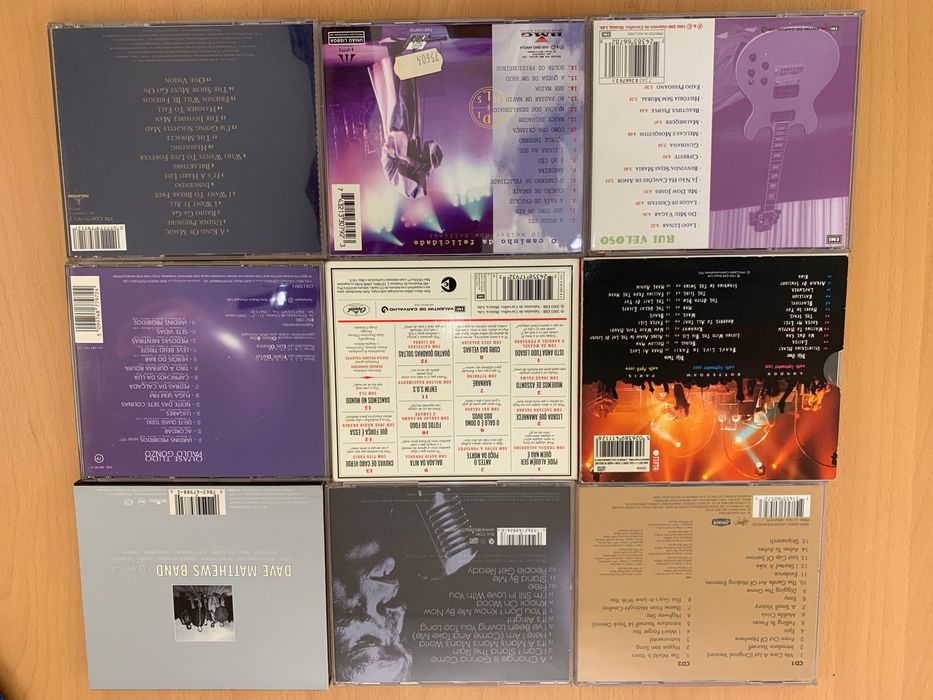 Conjunto de 9 CD's (ref 3)