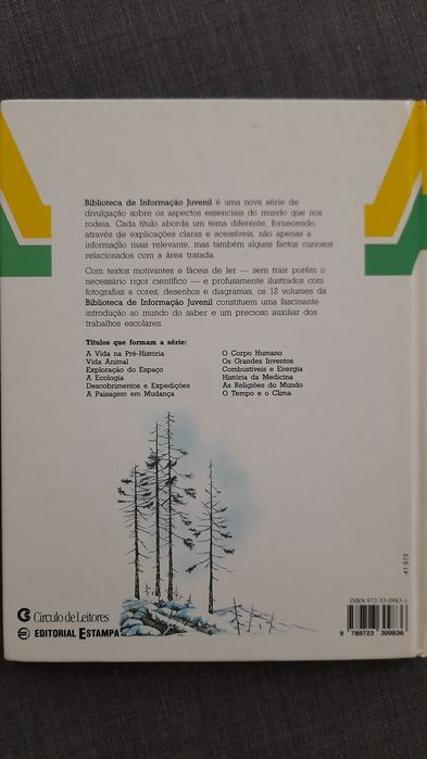 Vários livros - Natureza e ciência