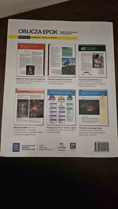 Oblicza epok 1.2 język polski