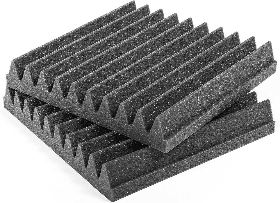 24 Painéis acústicos espuma 30 x 30 x 4 cm