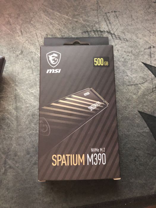 MSI Spatium M390 500GB64730074866177122