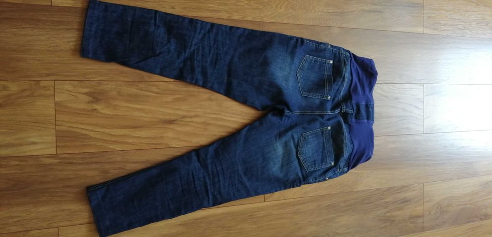 spodnie ciążowe jeansowe rozm. 38/40
