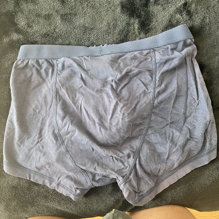 Boxers de algodao muito confortaveis usados