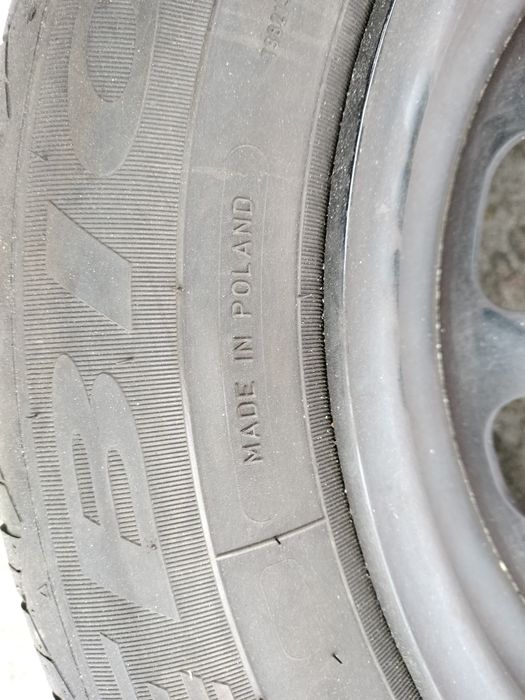 4 koła na stalowych felgach 15 citroen berlingo