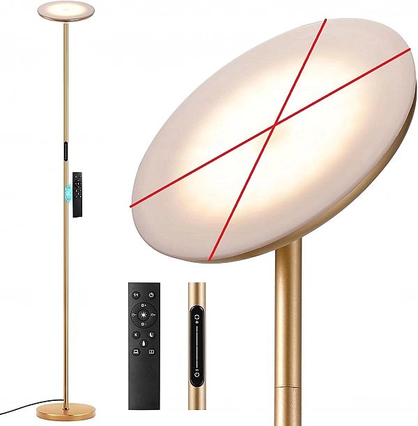 Lampa Stojąca Podłogowa LED 36W PreeOtti Do Salonu Sypialni Regulacja
