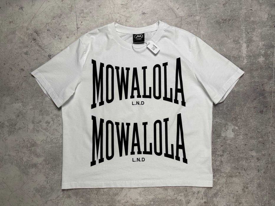 Футболка Mowalola Double Logo Tee | S M L opium archive