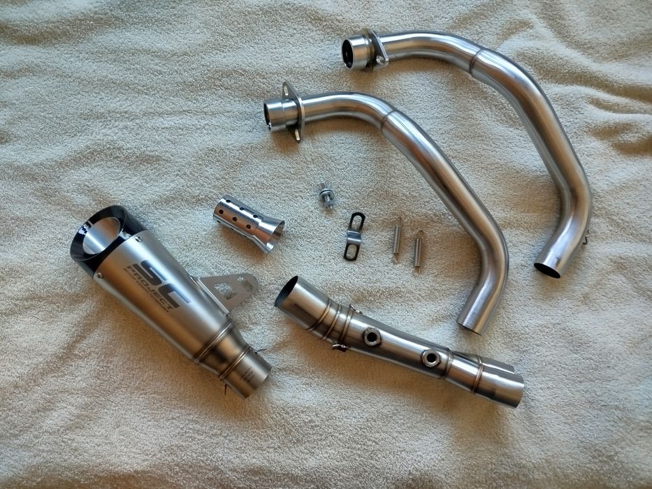 Yamaha MT 07 / MT 07 tracer ( ponteira e coletores )